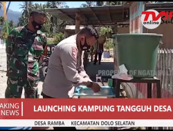 Launching Kampung Tangguh Desa Ramba Tahun 2021