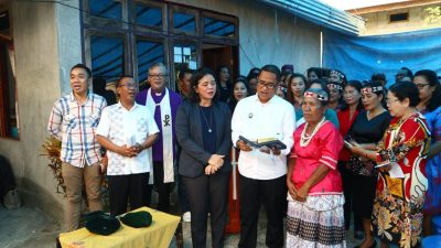 Wakil Bupati Sigi Hadiri Ibadah Syukur Keluarga Besar Masyarakat Desa Mataue
