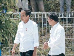 Bupati dan Wabup Sigi Hadir Dalam Kunjungan Kerja Presiden RI Joko Widodo Dalam Rangka Peresmian Bendungan dan Daerah Irigasi Gumbasa